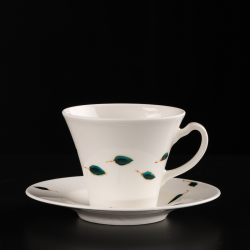 Hand-painted cup Blue Reminiscence